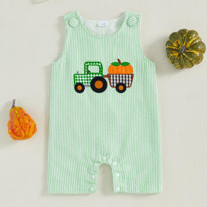 YINGISFITM Newborn Baby Boy Clothes Sailboat Overalls Sleeveless Jumpsuit Infant Bodysuit Toddler Outfits