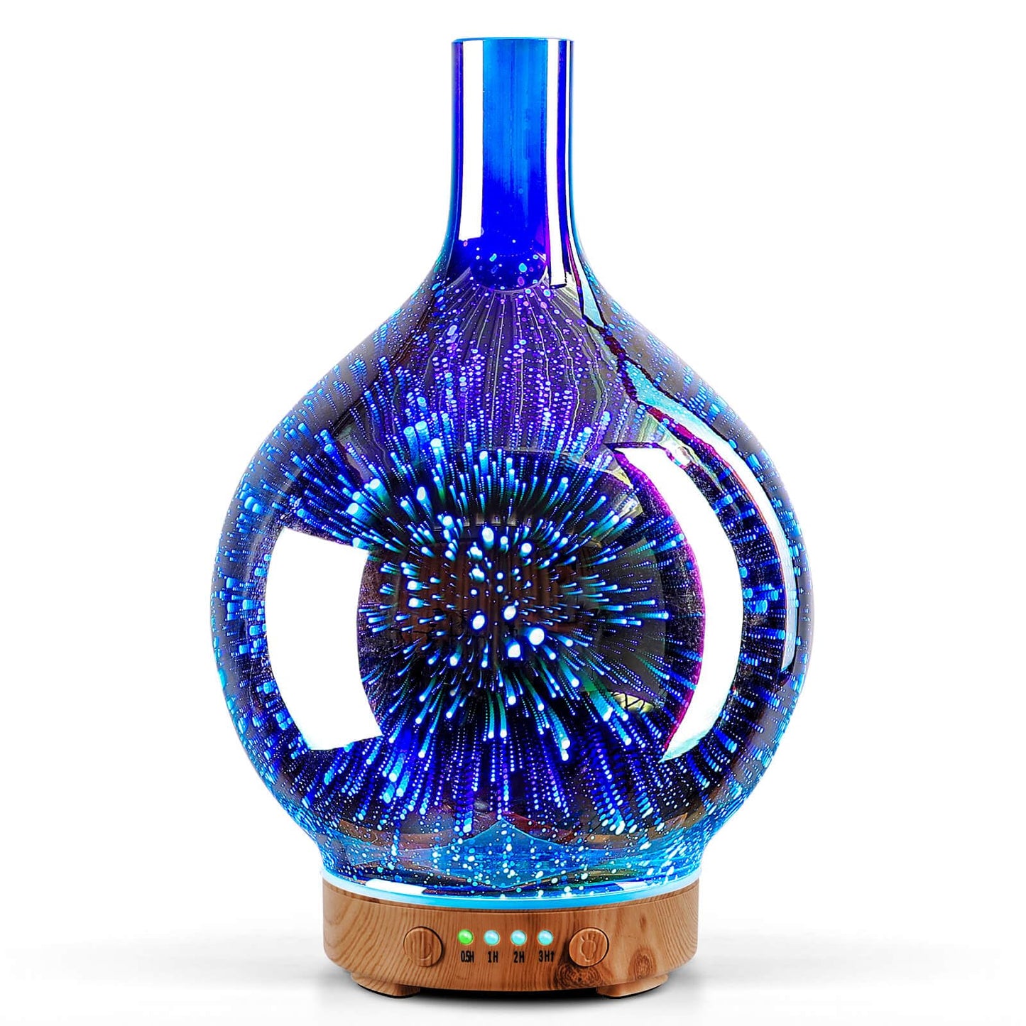 Porseme 3D Essential Oil Diffuser Cool Mist Humidifier Ultrasonic Aromatherapy Diffuser,150ml Last 6h,Auto Shut-Off,Air Refresh,Decoration for Home,Office,Yoga,Baby,Sleep