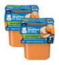 Gerber Mealtime for Baby 2nd Foods Power Blend Baby Food Tubs, Sweet Potato Turkey with Whole Grains, Pureed Baby Food, 2-4 Ounce Tubs/Pack (Pack of 2)