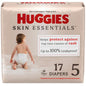 Huggies Size 2 Diapers, Skin Essentials Baby Diapers, Size 2 (12-18 lbs), 74 Count, Packaging May Vary