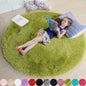 Pink Round Area Rugs 6Ft for Bedroom Living Room, Big Fluffy Shag Circle Rug for Kids Playroom, Cute Preppy Room Decor for Teen Girls, Cozy Fuzzy Furry Plush Carpets for Baby Nursery, Dorm, Classroom