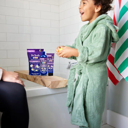 Dr Teal's Kids 3-in-1 Sleep Bath: Bubble Bath, Body Wash & Shampoo with Melatonin & Essential Oil, 20 fl oz (Pack of 3)