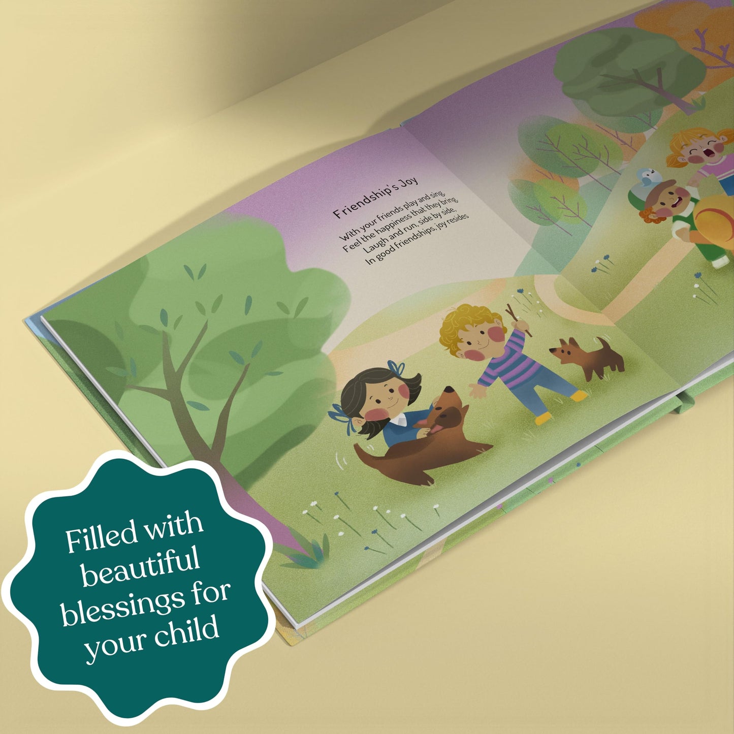 My Daily Blessings - Baptism & Christening Gift - Personalized Children's Book