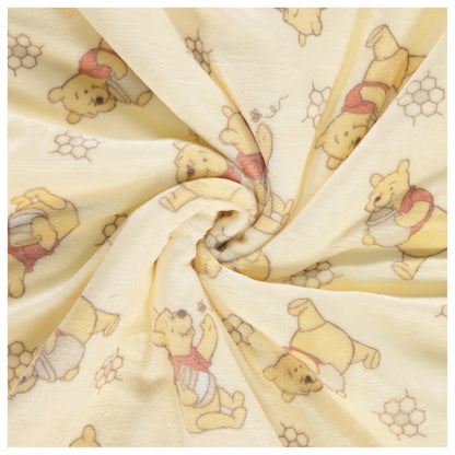 Disney Mickey Mouse, Minnie Mouse, Winnie The Pooh, Lilo and Stitch 2-Ply Infant Blanket - Soft Fleece with Polyfill - Cozy and Warm Baby Blanket for Baby Boys and Girls, 30x40 Inches