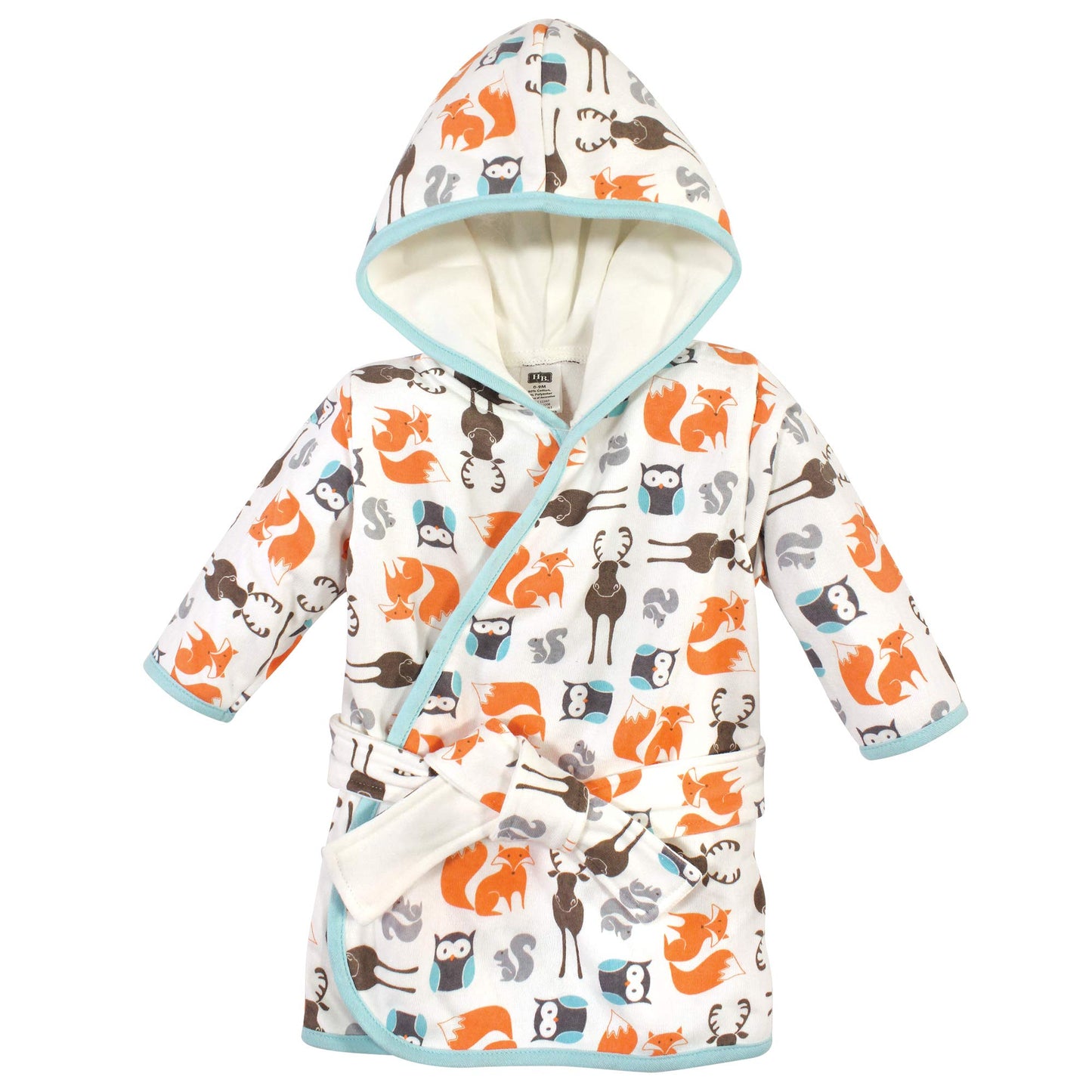Hudson Baby Unisex Baby Cotton Rich Bathrobe