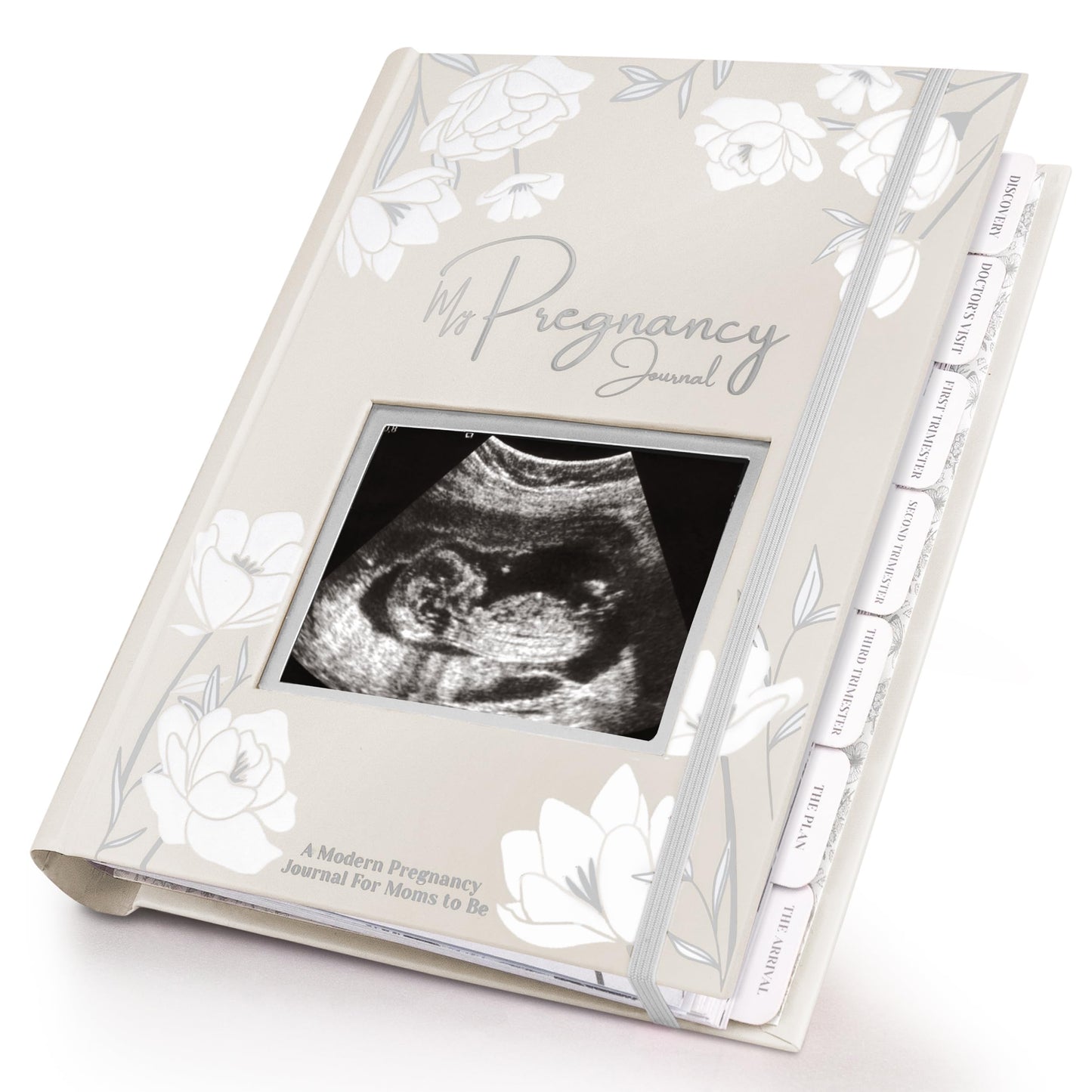 Pregnancy Journal, Pregnancy Announcements - 80 Pages Hard Cover Baby Books For Mom To Be Gift, Baby Memory Book Keepsake, Gender Reveal Gifts For New Moms, Mother's Day Gifts (Clay)