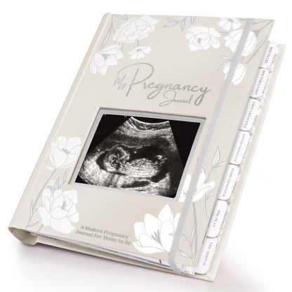 Pregnancy Journal, Pregnancy Announcements - 80 Pages Hard Cover Baby Books For Mom To Be Gift, Baby Memory Book Keepsake, Gender Reveal Gifts For New Moms, Mother's Day Gifts (Clay)