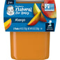 Gerber 2nd Food Baby Food Mango Puree, Natural & Non-GMO, 4 Ounce Tubs, 2-Pack