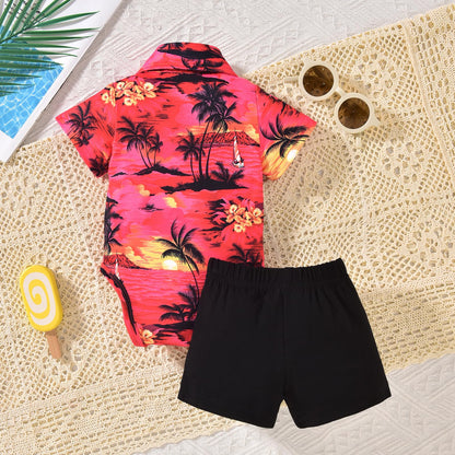 Baby Boy Hawaiian Outfit