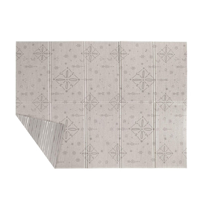 Nuby Reversible Baby Floor Mat - Foldable and Lightweight Baby Play Mat for Floor - Easy Storage and Travel - Stars and Sky
