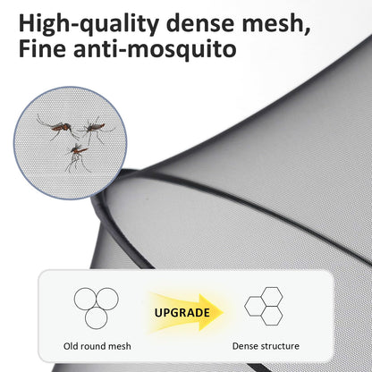 Universal Car Seat Canopy, Baby Car Seat Cover, Mosquito Net with Sunshade & Zipper - Breathable Mesh Infant Bug Net for Baby | Elastic Edge, Portable & Machine Washable