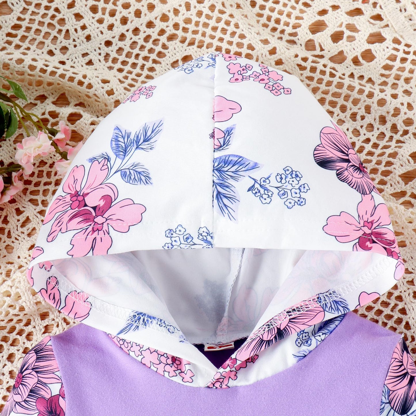 Newborn Infant Baby Girl Clothes 0-3-6-9-12-18 Months Outfits Sets Romper + Pants + Bow Headband for Girls