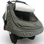 Winter Carseat Cover for Baby Cold-Weather Shield Protection - Baby Car Seat Cover for Infant Car Seat,Waterproof and Windproof Canopy CarSeat Covers for Baby Warm and Cozy Car Seat Covers