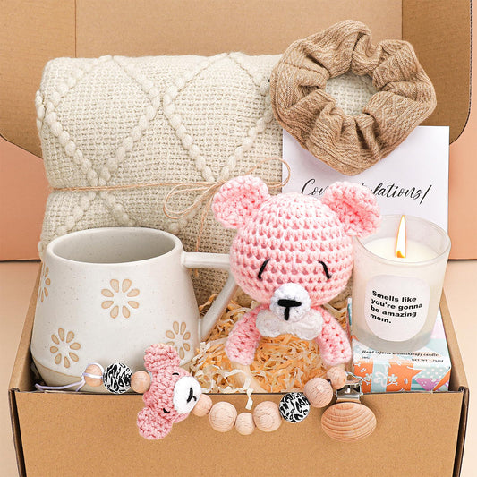 New Mom Gifts,Gifts for New Mom,New Mom Gifts for Women,Baby Shower Gifts,Baby Boy Gifts,Pregnancy Gifts,Postpartum Gifts for Mom,New Mom Gift Basket After Birth,Gender Reveal Gifts