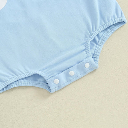 Newborn Infant Baby Boy Summer Outfit Mamas Boy Baby Clothes Boy Oversized Romper Shirts Short Sleeve Onesie