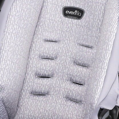 Evenflo LiteMax 35 Infant Car Seat (River Stone), Lightweight, Extended Use, Belt Lock-Off, Ergonomic Handle