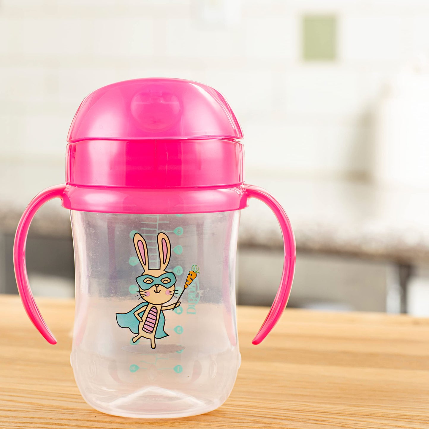 Dr. Brown's Transition Sippy Cup with Soft Spout - Pink - 6oz - 6m+