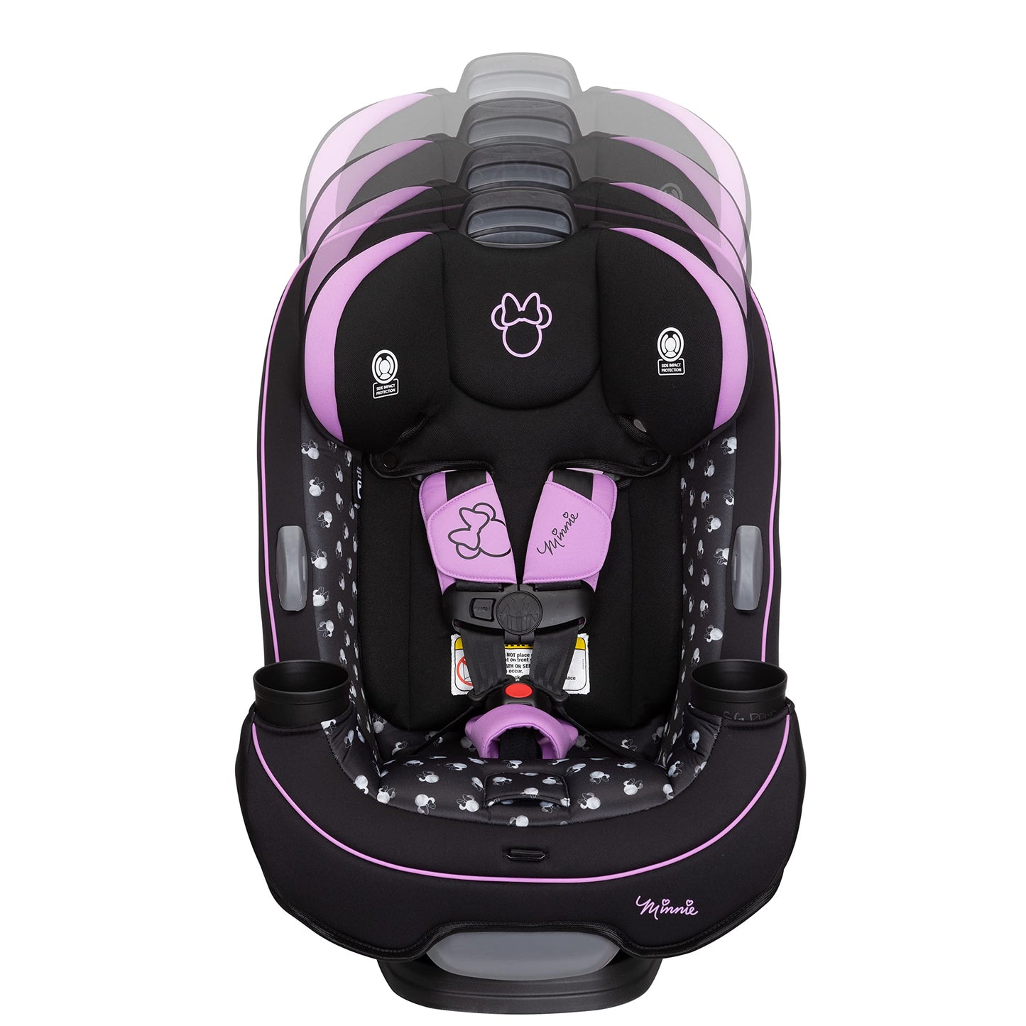 Disney Convertible Car Seat, Rear Facing 5-40 pounds, Forward Facing 30-65 pounds, Booster 40-100 lbs, Convert From Infant to Toddler, Simply Mickey