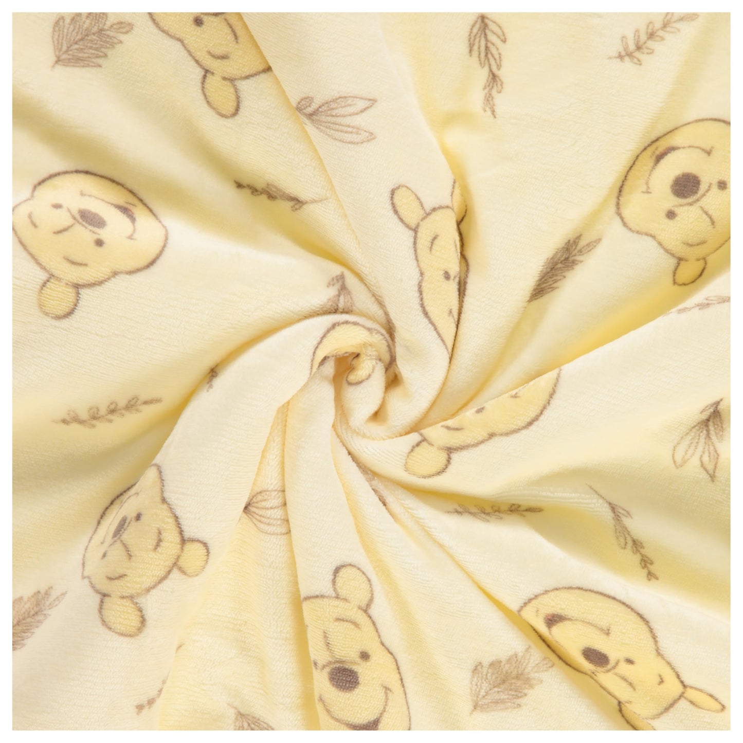 Disney Mickey Mouse, Minnie Mouse, Winnie The Pooh, Lilo and Stitch 2-Ply Infant Blanket - Soft Fleece with Polyfill - Cozy and Warm Baby Blanket for Baby Boys and Girls, 30x40 Inches