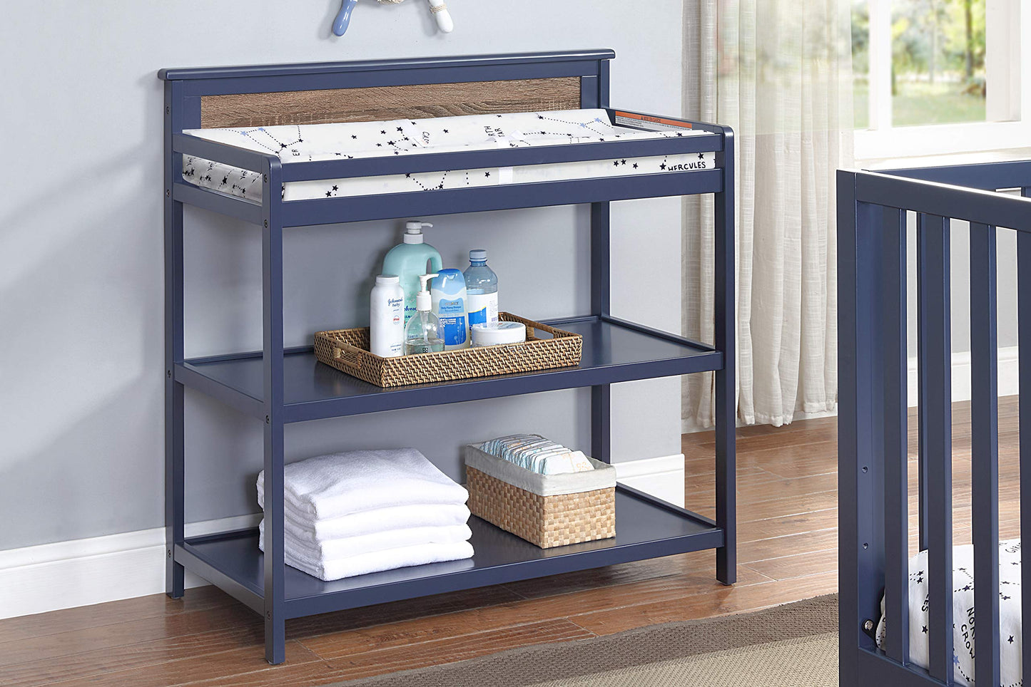 Suite Bebe - Connelly Changing Table - Vintage Walnut