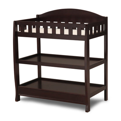 Delta Children Infant Changing Table with Pad, Grey