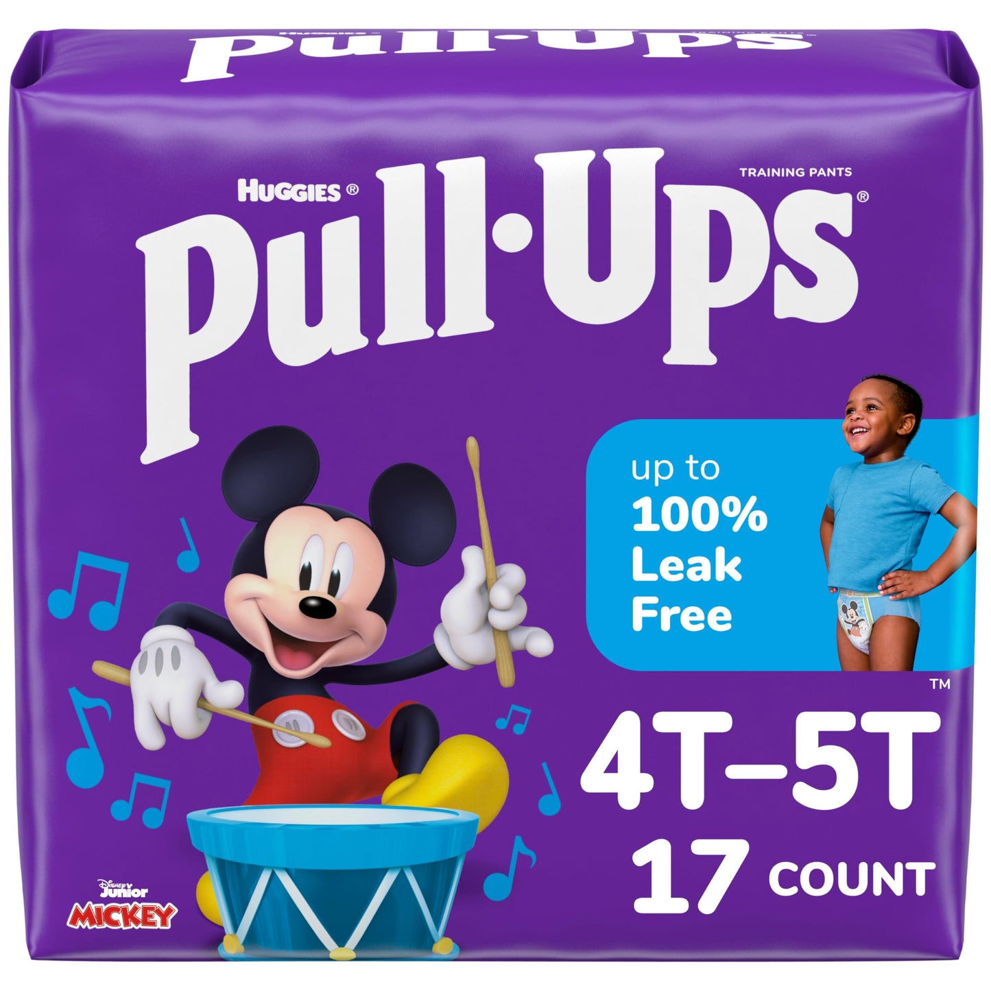 Pull-Ups Boys' Potty Training Pants, 3T-4T (32-40 lbs), 112 Count (4 Packs of 28)