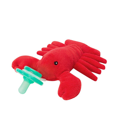 Nookums Paci-Plushies Buddies - Alligator Pacifier Holder - Adapts to Name Brand Pacifiers, Suitable for All Ages, Plush Toy Includes Detachable Pacifier