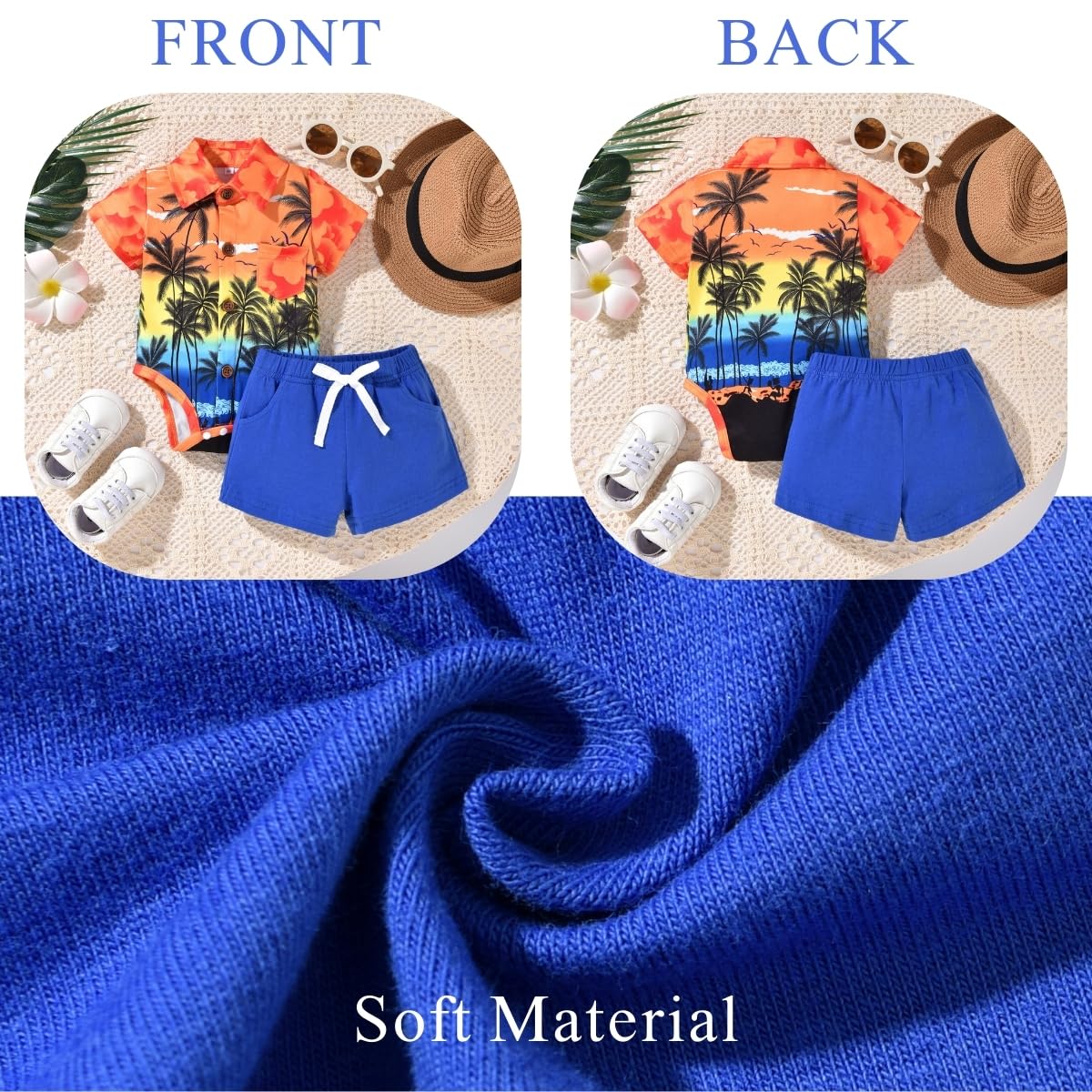 Baby Boy Hawaiian Outfit