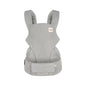 Baby Tula Explore Linen Baby Carrier 7 – 45 lb, Adjustable Newborn to Toddler Carrier, Multiple Ergonomic Positions Front and Back, Breathable and [Natural – Explore + Linen, Ash