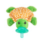 Nookums Paci-Plushies Buddies - Alligator Pacifier Holder - Adapts to Name Brand Pacifiers, Suitable for All Ages, Plush Toy Includes Detachable Pacifier