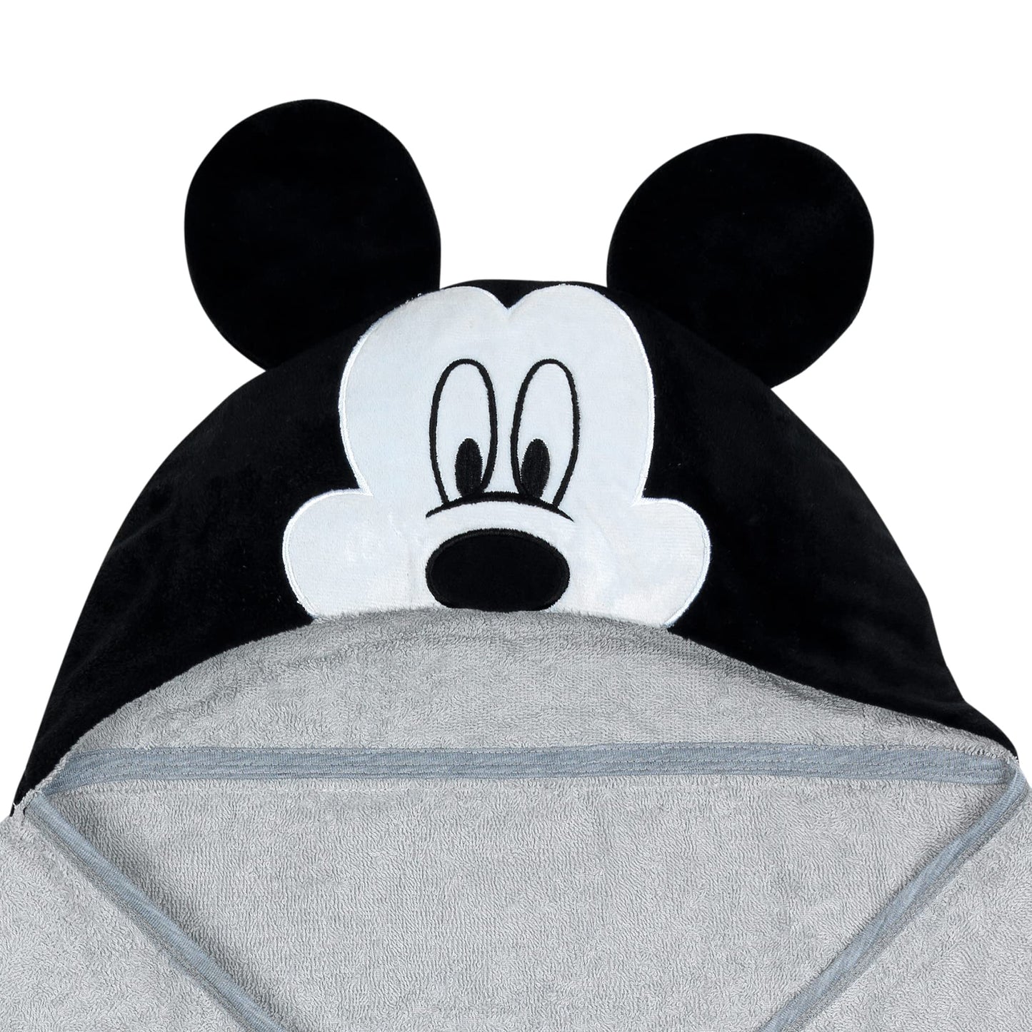 Lambs & Ivy Disney Baby Minnie Mouse Pink Cotton Hooded Baby Bath Towel