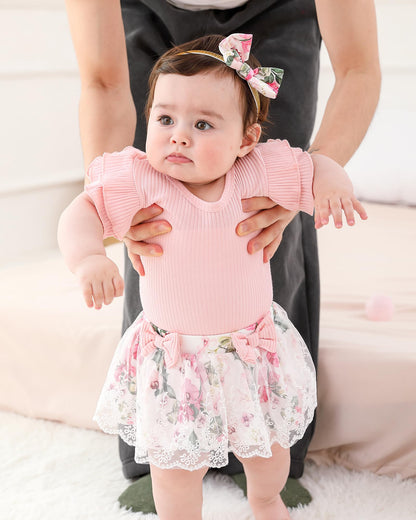 Mioglrie Preemie Clothes Girl Newborn Girl Outfits Infant Baby Girl Clothes Summer Romper Dress Shorts Set