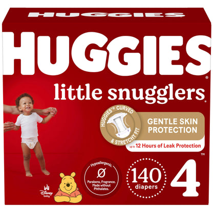 Huggies Newborn Diapers, Little Snugglers Baby Diapers, Size Newborn (up to 10 lbs), 31 Count