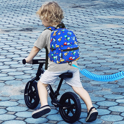 Accmor Toddler Backpack Leash, Cute Unicorn Baby Backpacks with Anti Lost Wrist Link, Mini Kids Backpack Leash Walking Harness for Outdoor Travel, Adorable Backpack Tether for Boys Girls 1-3 (Purple)