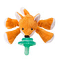 Nookums Paci-Plushies Buddies - Alligator Pacifier Holder - Adapts to Name Brand Pacifiers, Suitable for All Ages, Plush Toy Includes Detachable Pacifier