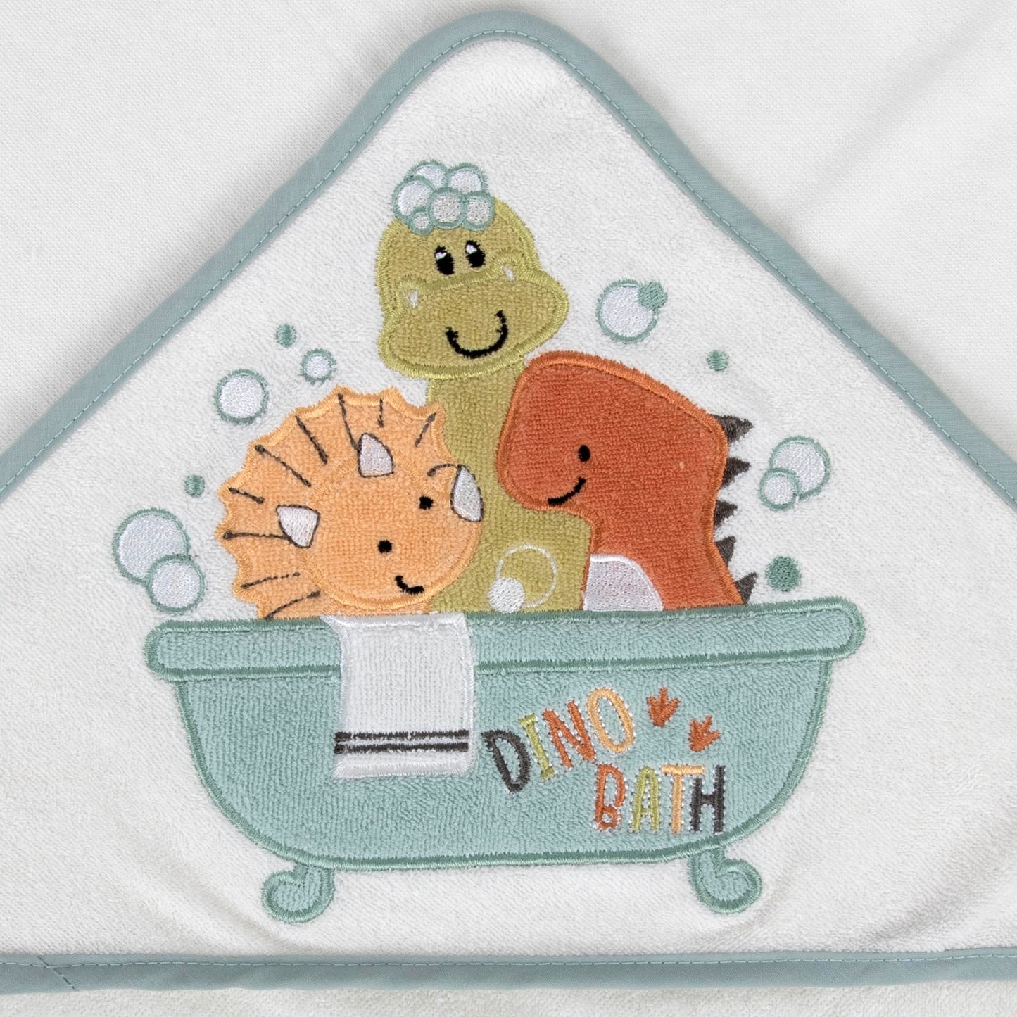 Baby Hooded Towel and Washcloth Set for Infants, Boys and Girls 6-12 Months (Mommy's Mermaid)