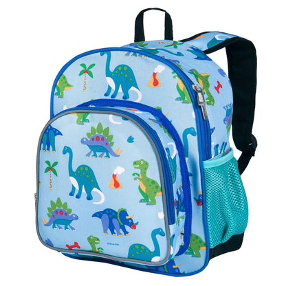 Wildkin 12-inch Kids Backpack – Padded, Adjustable, Ideal for Daycare & Travel - Trains, Planes, and Trucks