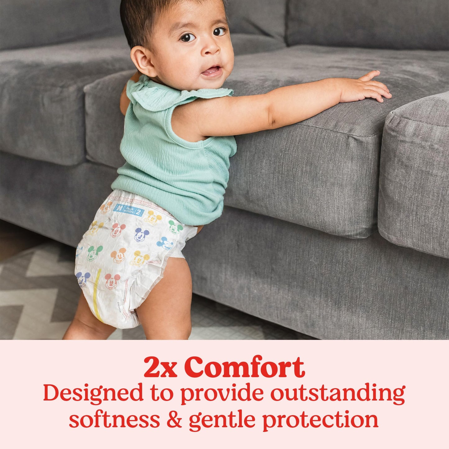 Huggies Size 1 Diapers, Snug & Dry Newborn Diapers, Size 1 (8-14 lbs), 38 Count, Packaging May Vary