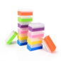 Special Supplies (6 Pack) Baby Bath Sponges Soft Foam Sensory Scrubber with Cradle Cap Bristle Brush - Body, Hair, and Scalp Cleaning - Gentle on Infant, Toddler Sensitive Skin - Great Sensory Feel