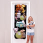 Lilly's Love Corner Stuffed Animal Toy Storage Hanging Organizer | 5 Expandable Mesh Net Pockets, Stores Loads of Plush Toys | Large Plushie Display for Boys, Girls | Pink