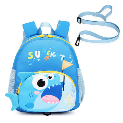 SUN EIGHT Preschool Backpack with Anti-Lost Harness Toddler Backpack School Bag 3D Cartoon Lunch Backpack for Toddler Girls 1-4 Years(Butterfly)