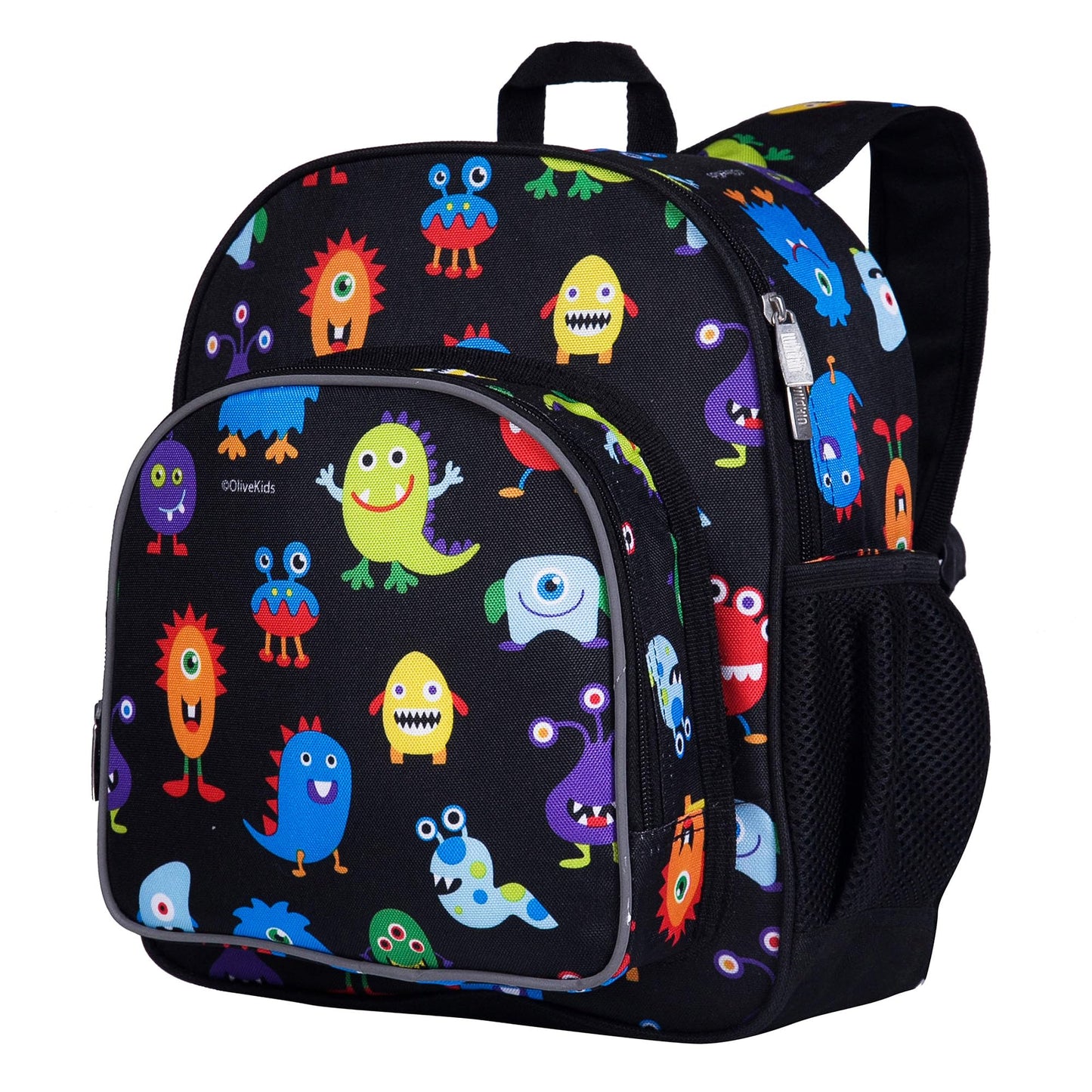 Wildkin 12-inch Kids Backpack – Padded, Adjustable, Ideal for Daycare & Travel - Trains, Planes, and Trucks