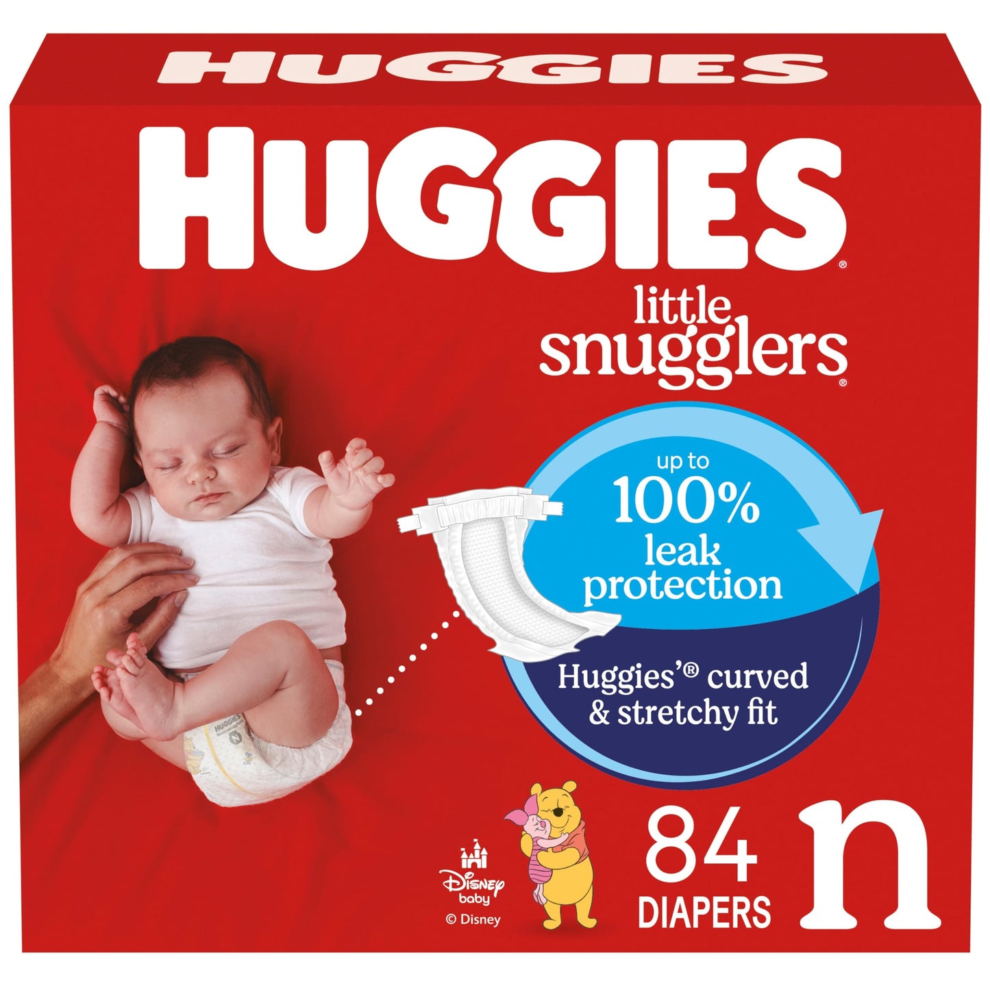 Huggies Newborn Diapers, Little Snugglers Baby Diapers, Size Newborn (up to 10 lbs), 31 Count