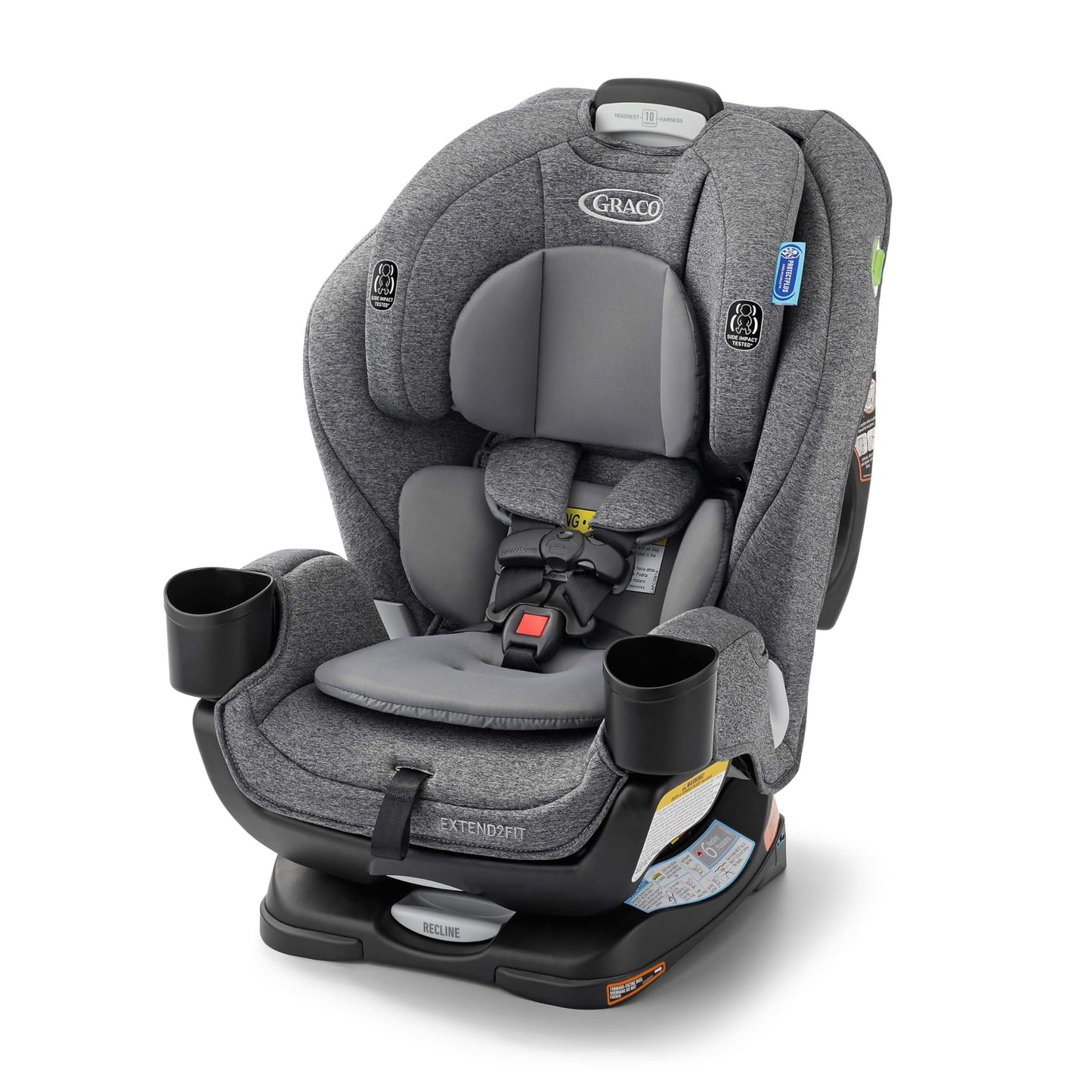 Graco Extend2Fit 3-in-1 Convertible Baby Car Seat, Rear and Forward Facing, Adjustable Extension Panel for Extra Legroom, Talia