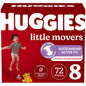 Huggies Size 6 Diapers, Little Movers Baby Diapers, Size 6 (35+ lbs), 108 Count, Packaging May Vary