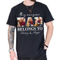 Personalized Fathers Day Shirts for Dad, Grandpa Shirt with Grandkids Names, Gifts for Dad Hunting Fishing