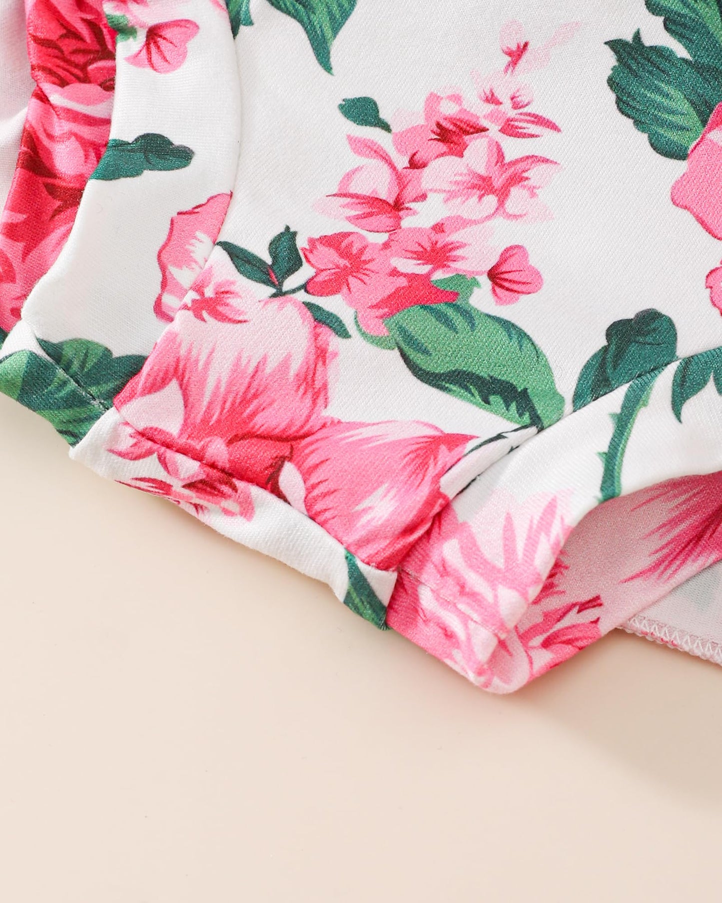 Mioglrie Preemie Clothes Girl Newborn Girl Outfits Infant Baby Girl Clothes Summer Romper Dress Shorts Set