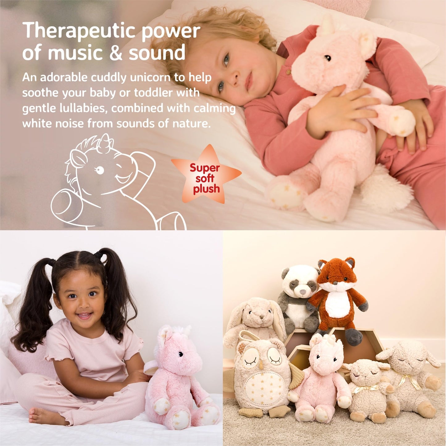 Cloud b Sound Machine with White Noise Soothing Sounds | Cuddly Stuffed Animal & Nomadic Nightlight | Record Parent Voice | Adjustable Settings & Auto-Shutoff | LoveLight™ Buddies - Drake The Dragon™