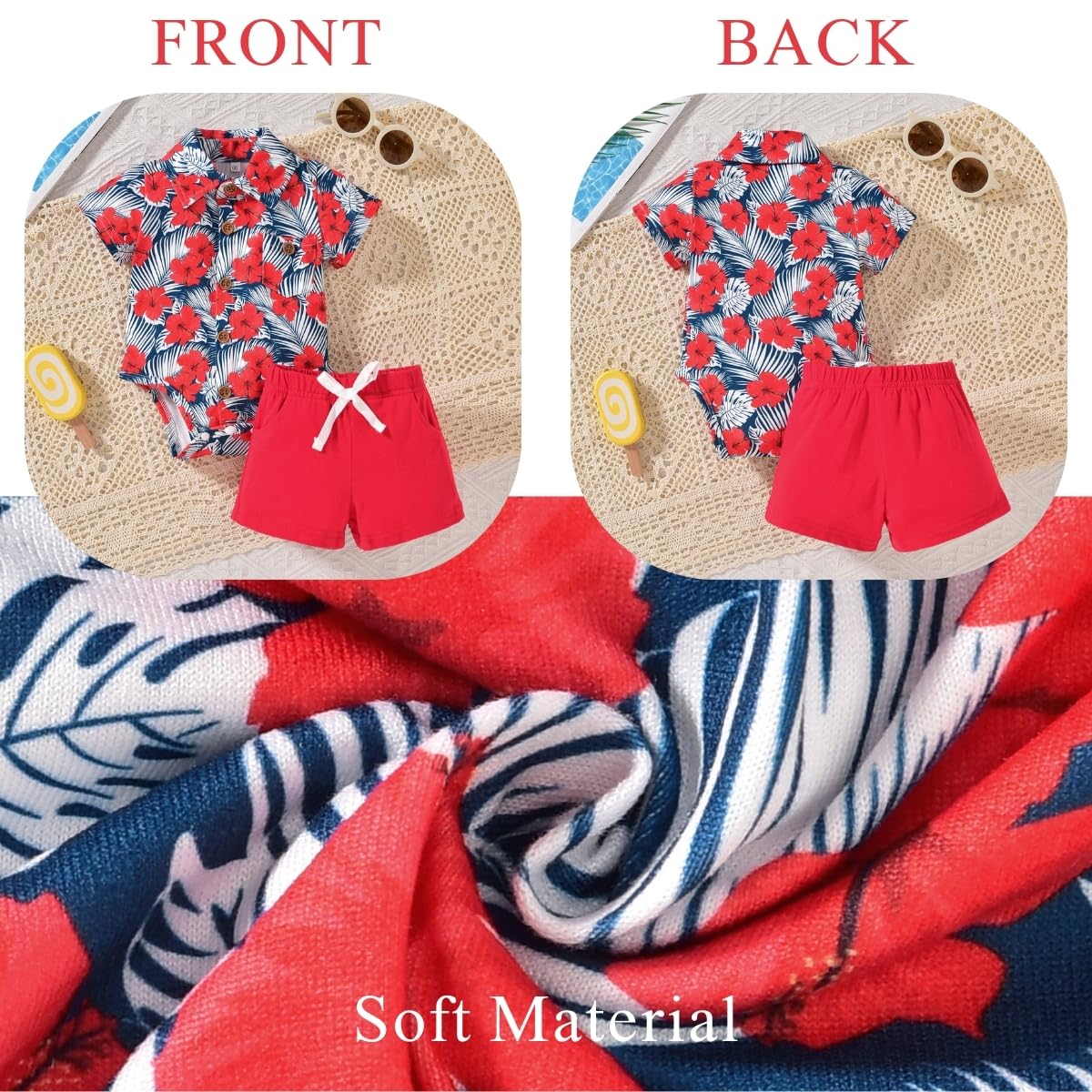 Baby Boy Hawaiian Outfit