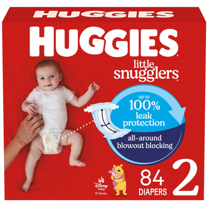 Huggies Newborn Diapers, Little Snugglers Baby Diapers, Size Newborn (up to 10 lbs), 31 Count